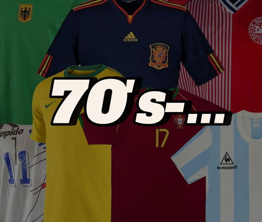 Von den 70ern bis heute: Die Entwicklung der Fußball Trikots (und warum wir die alten lieben)