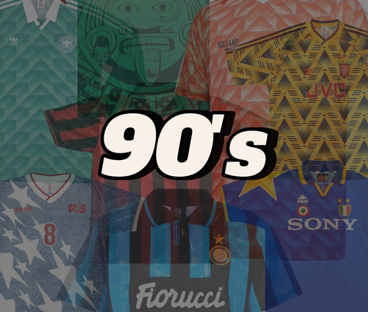 Zehn der beliebtesten Vintage-Trikots aus den 90ern!