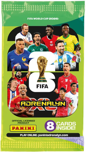 Panini Adrenalyn XL FIFA World Cup 2026 Booster Flow Pack Trading Cards