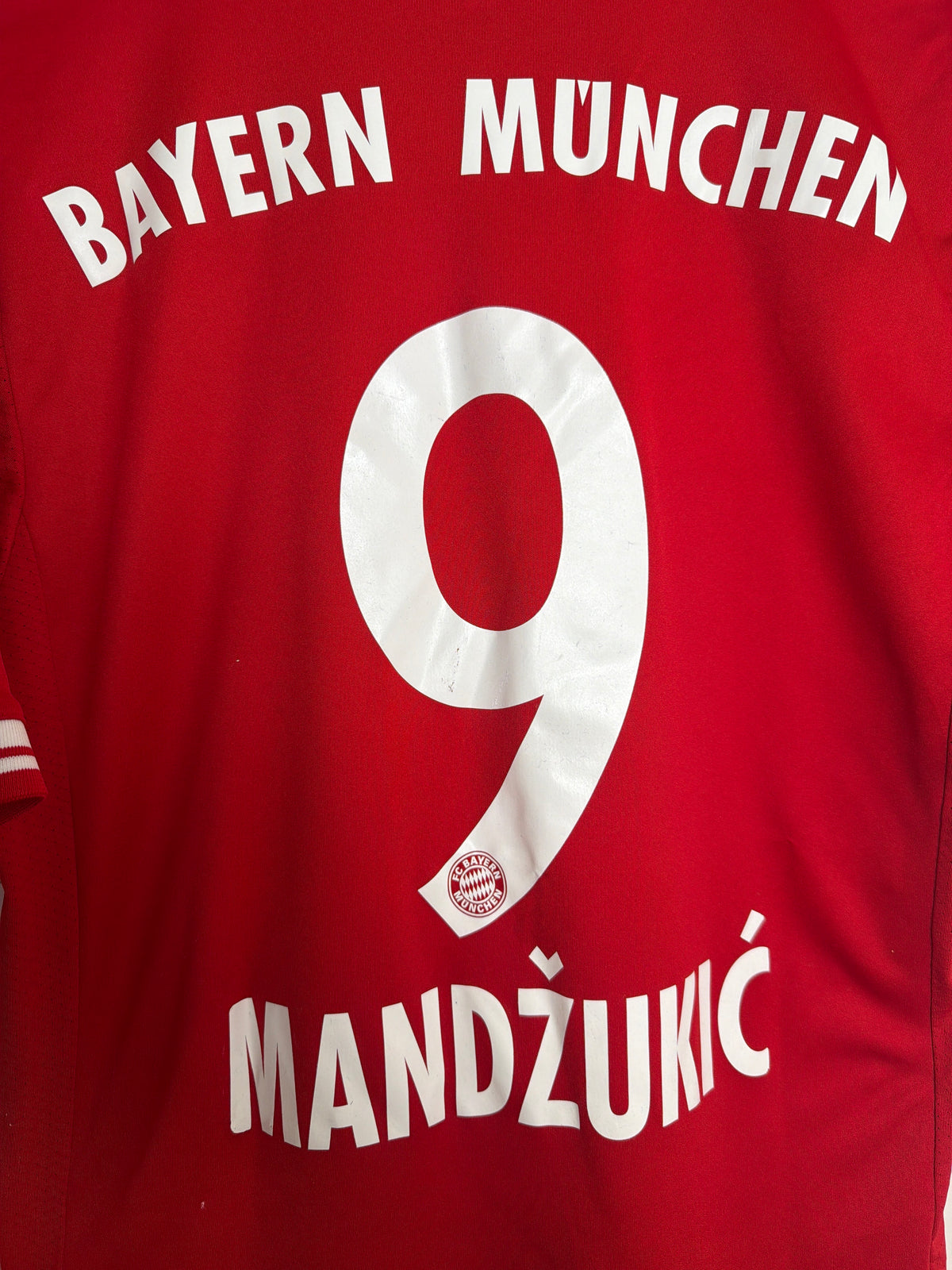 FC Bayern München 2013/14, Heimtrikot, #9 Mandzukic, S