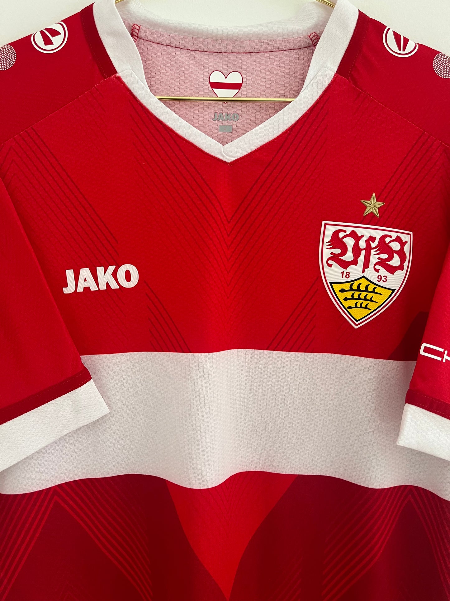 VfB Stuttgart 2024/25 Auswärtstrikot ohne Sponsor