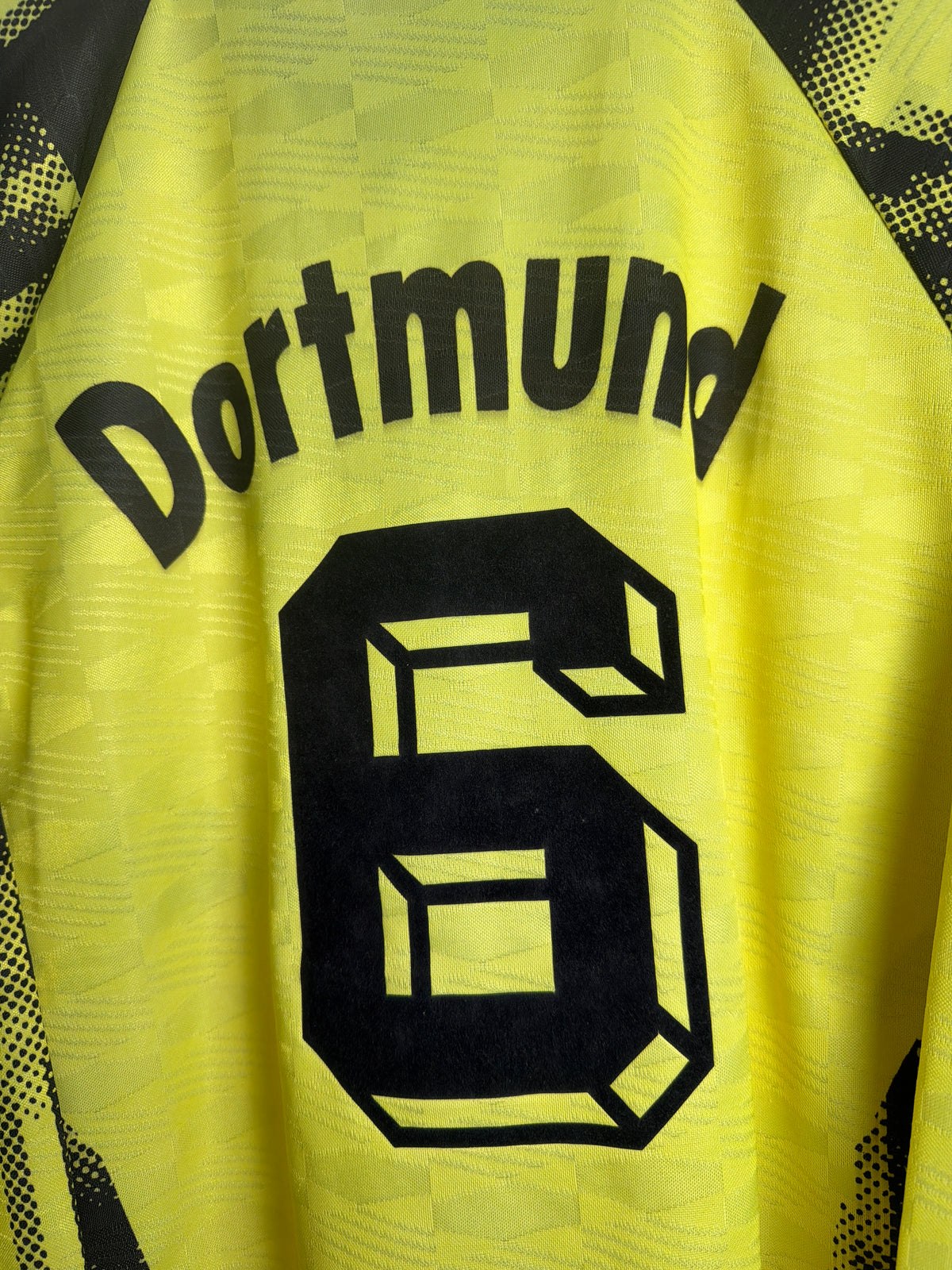Borussia Dortmund 1992/93, Heimtrikot langarm, #6, M