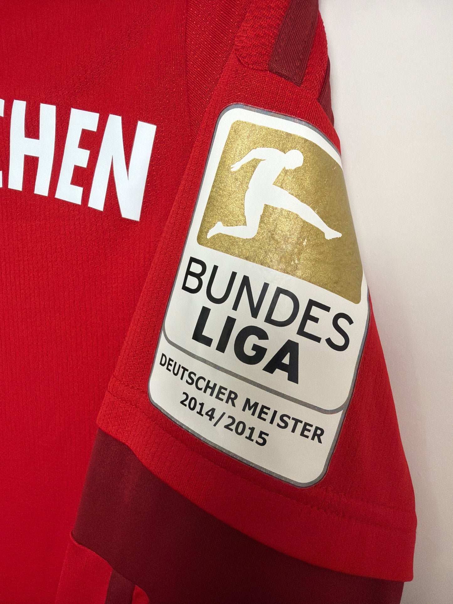 FC Bayern München 2015/16, Heimtrikot langarm, #9 Lewandowski, L (Kinder)