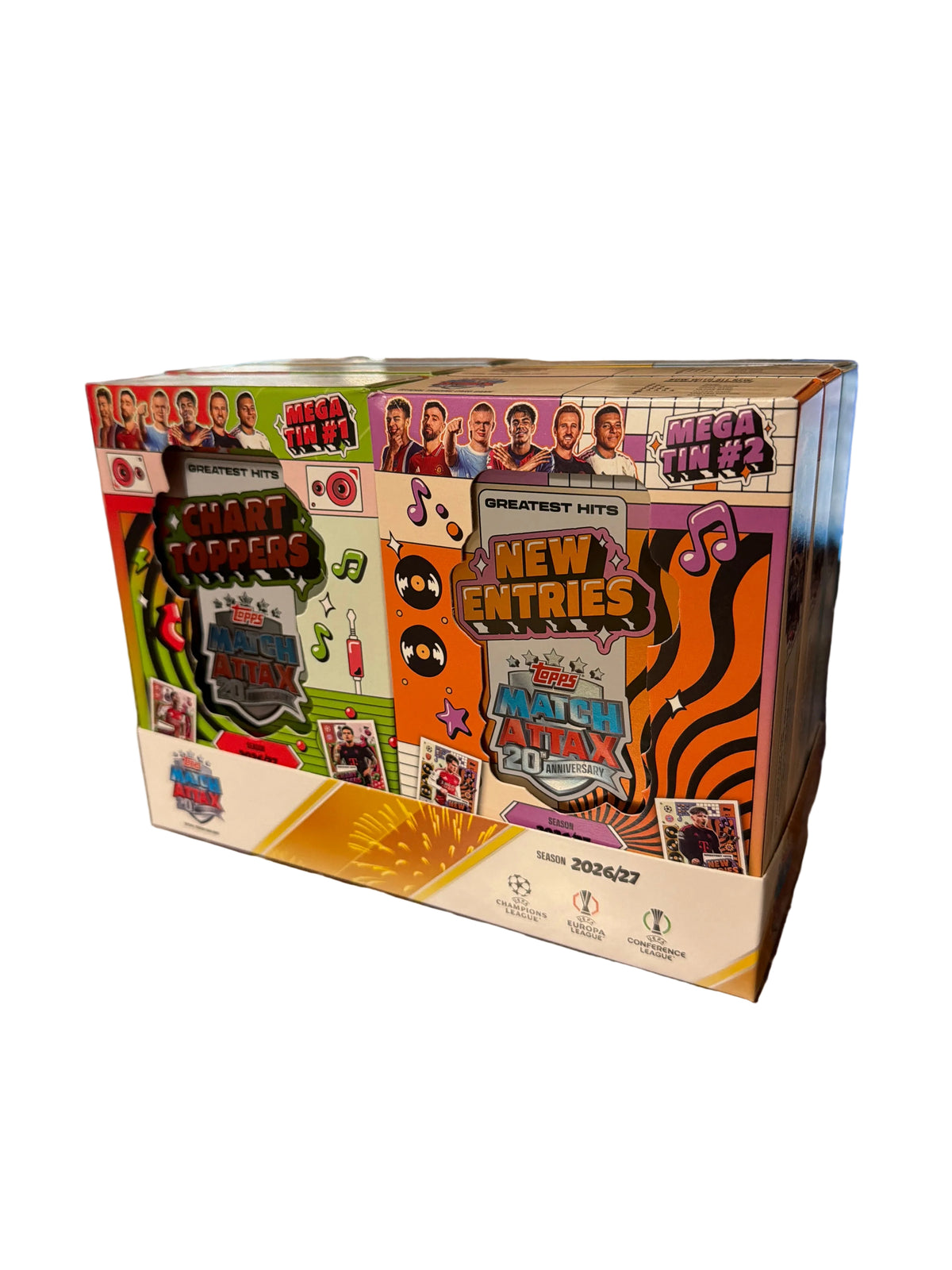 UEFA Club Competition Match Attax MEGA TIN Greatest Hits