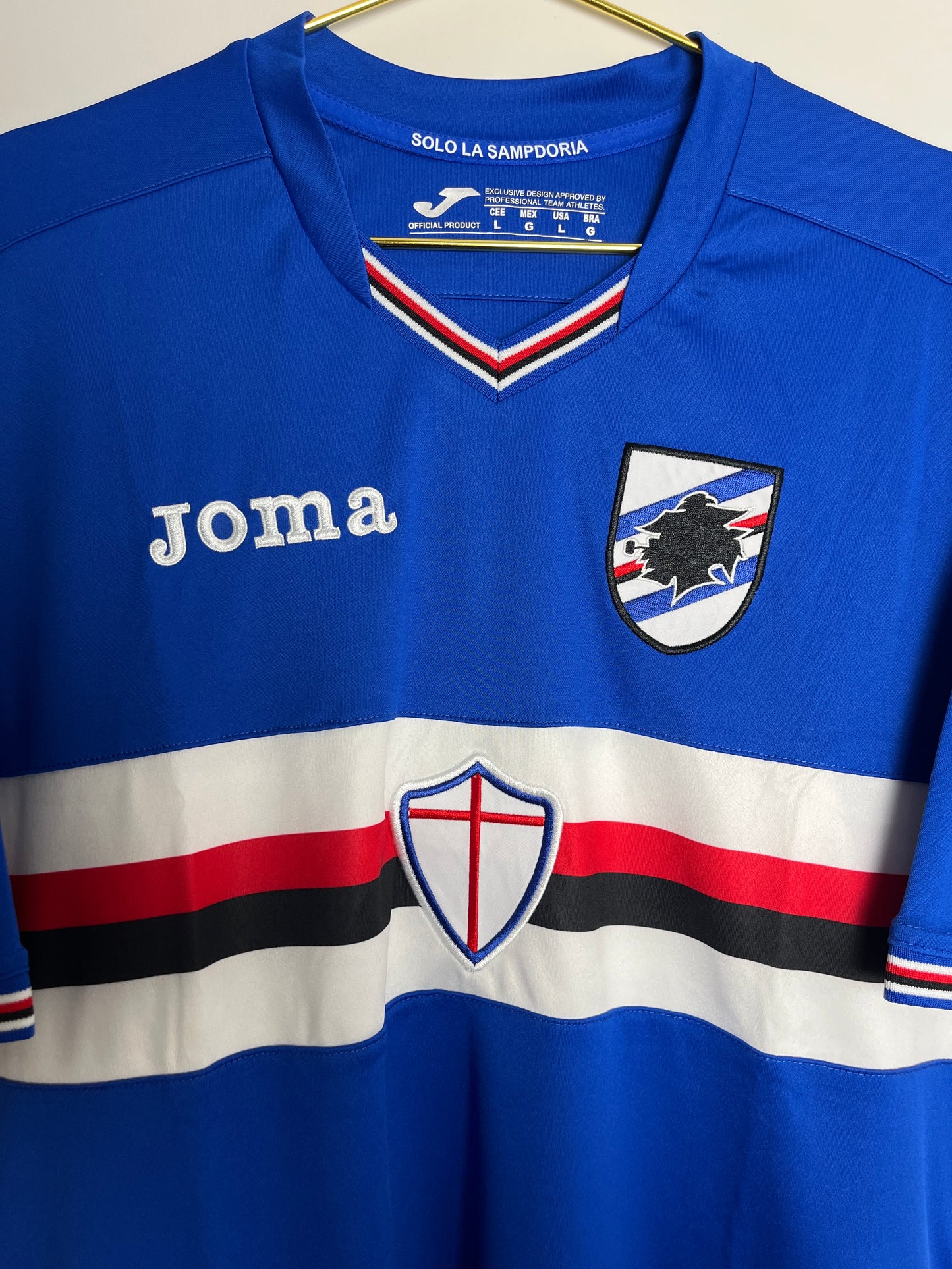 UC Sampdoria Genua 2016/17, Heimtrikot, L