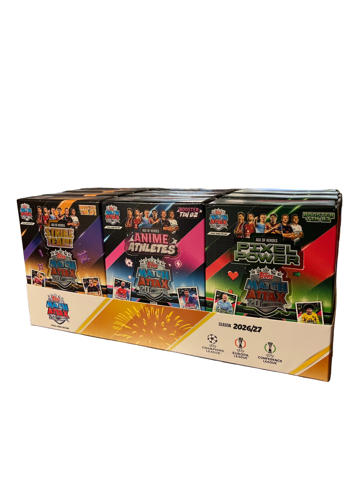 UEFA Club Competition Match Attax MINI TIN – AGE OF HEROES