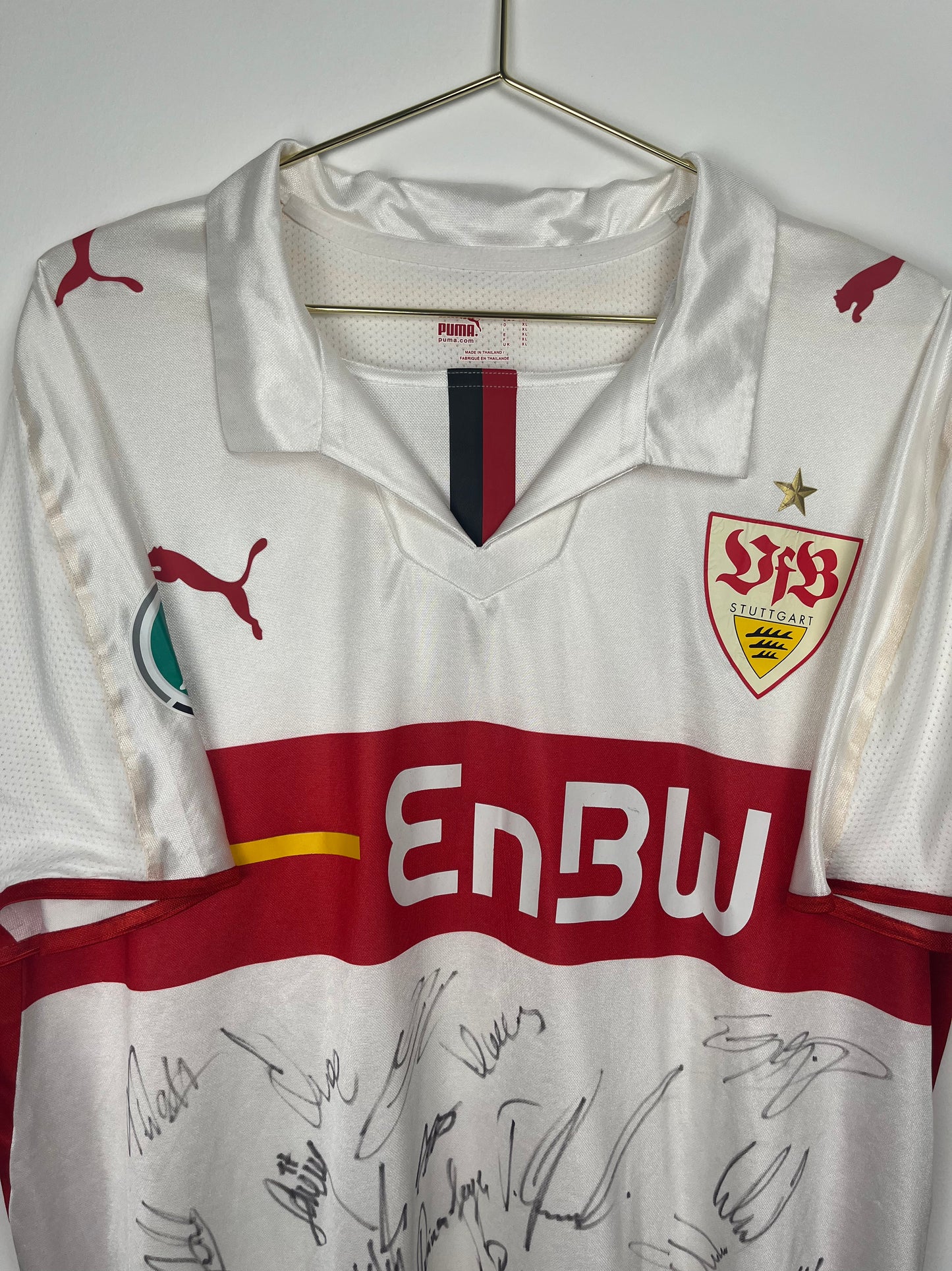 VfB Stuttgart II 2008/09, Heimtrikot, #19 Schieber, Spielerversion, XL