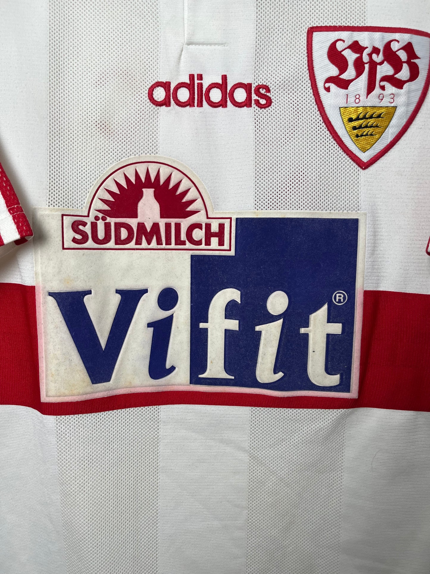 VfB Stuttgart 1996/97, Heimtrikot, #11 Bobic, XL (Kinder)