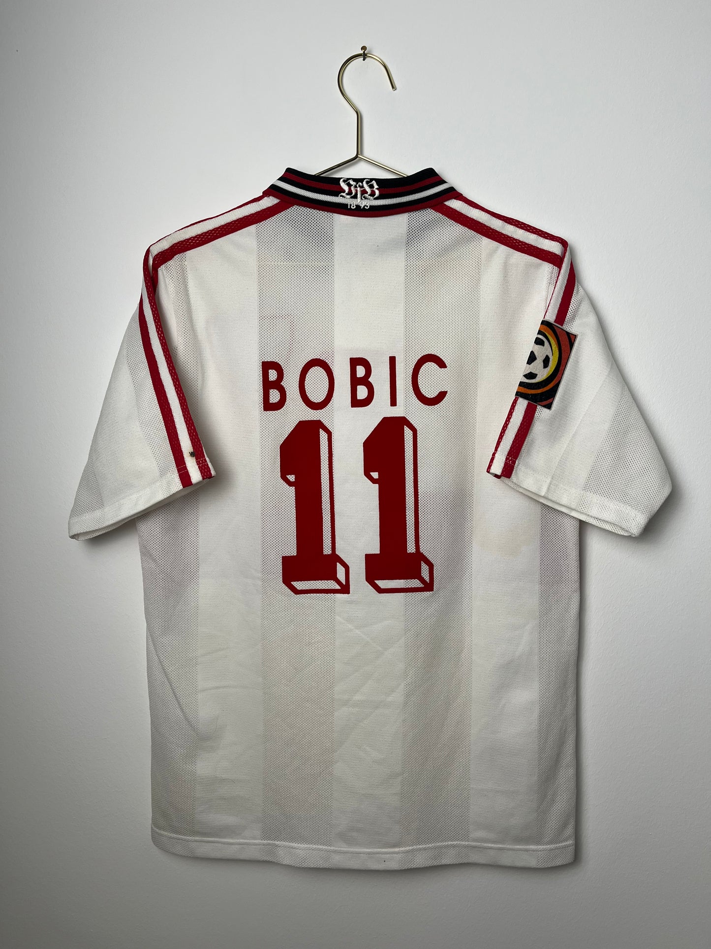 VfB Stuttgart 1996/97, Heimtrikot, #11 Bobic, XL (Kinder)