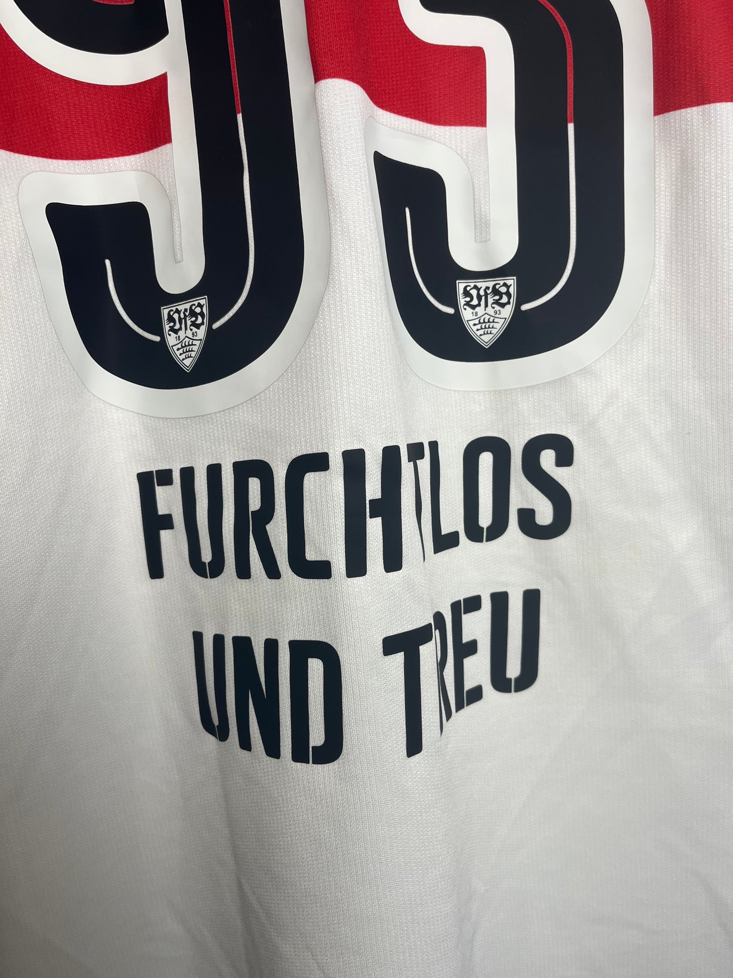 VfB Stuttgart 2017/18, Heimtrikot, #93 Achtzehn, XL