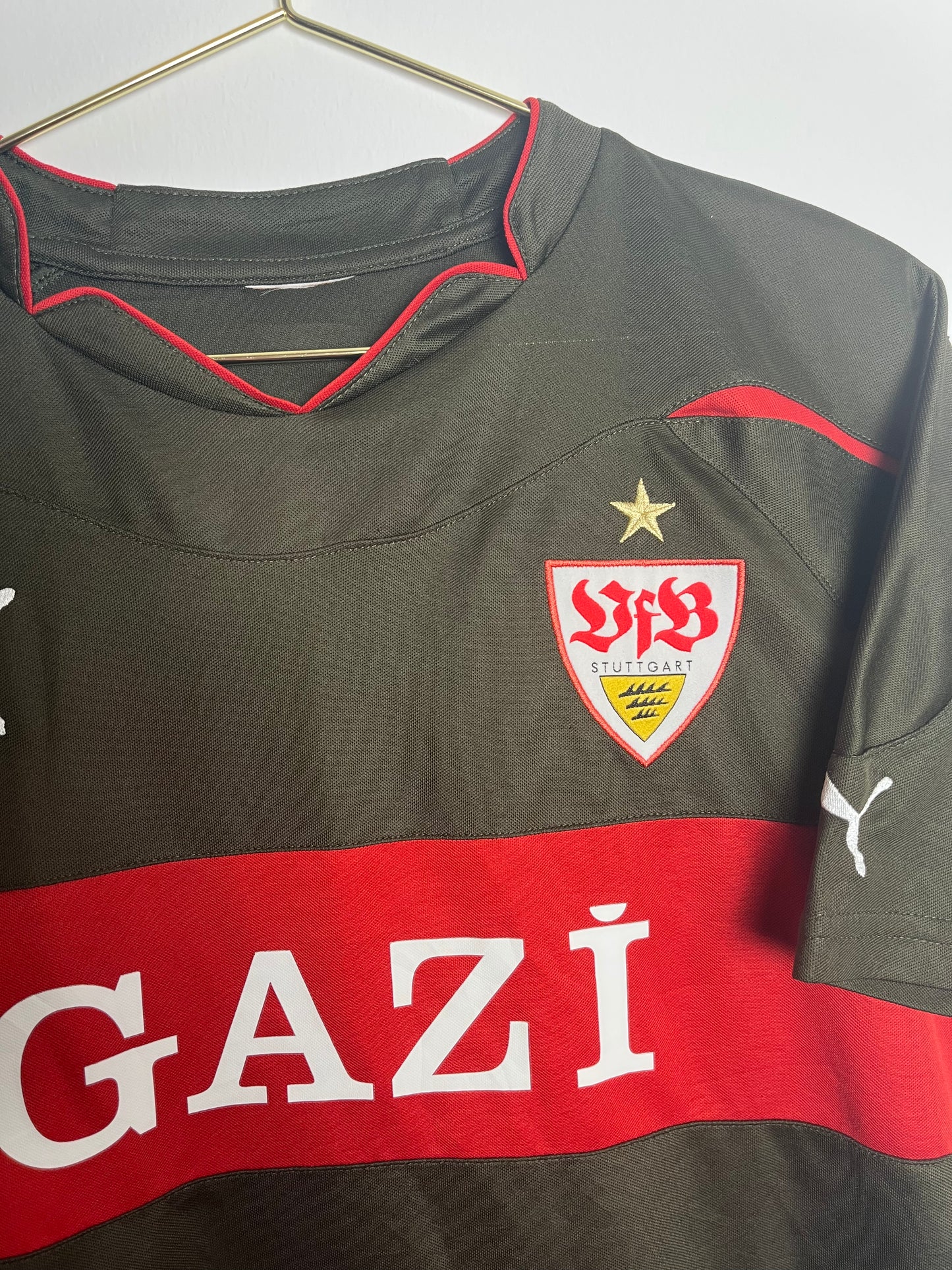 VfB Stuttgart 2010-2012, Ausweichtrikot, #18 Cacau, XL (Kinder)