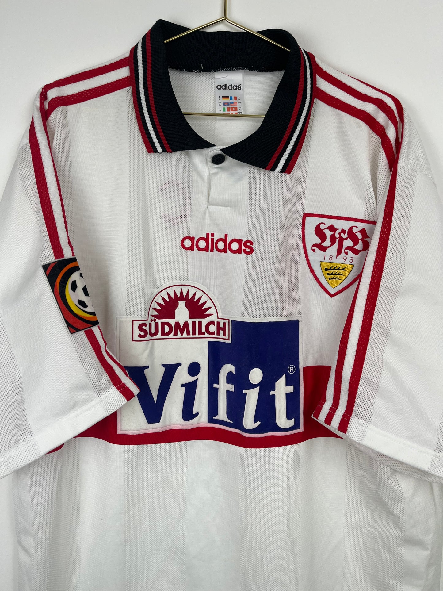 VfB Stuttgart 1996/97, Heimtrikot, #11 Bobic, XL