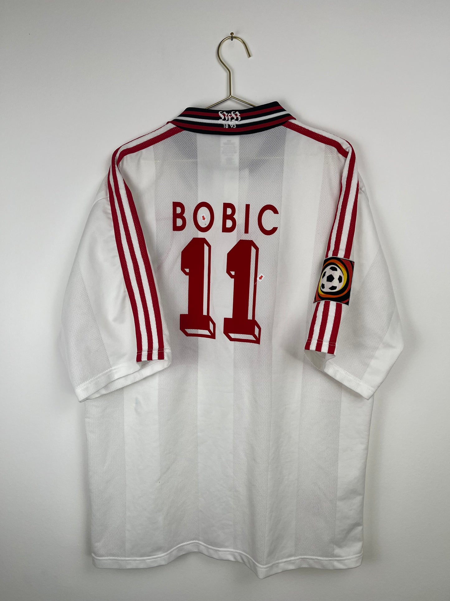 VfB Stuttgart 1996/97, Heimtrikot, #11 Bobic, XL