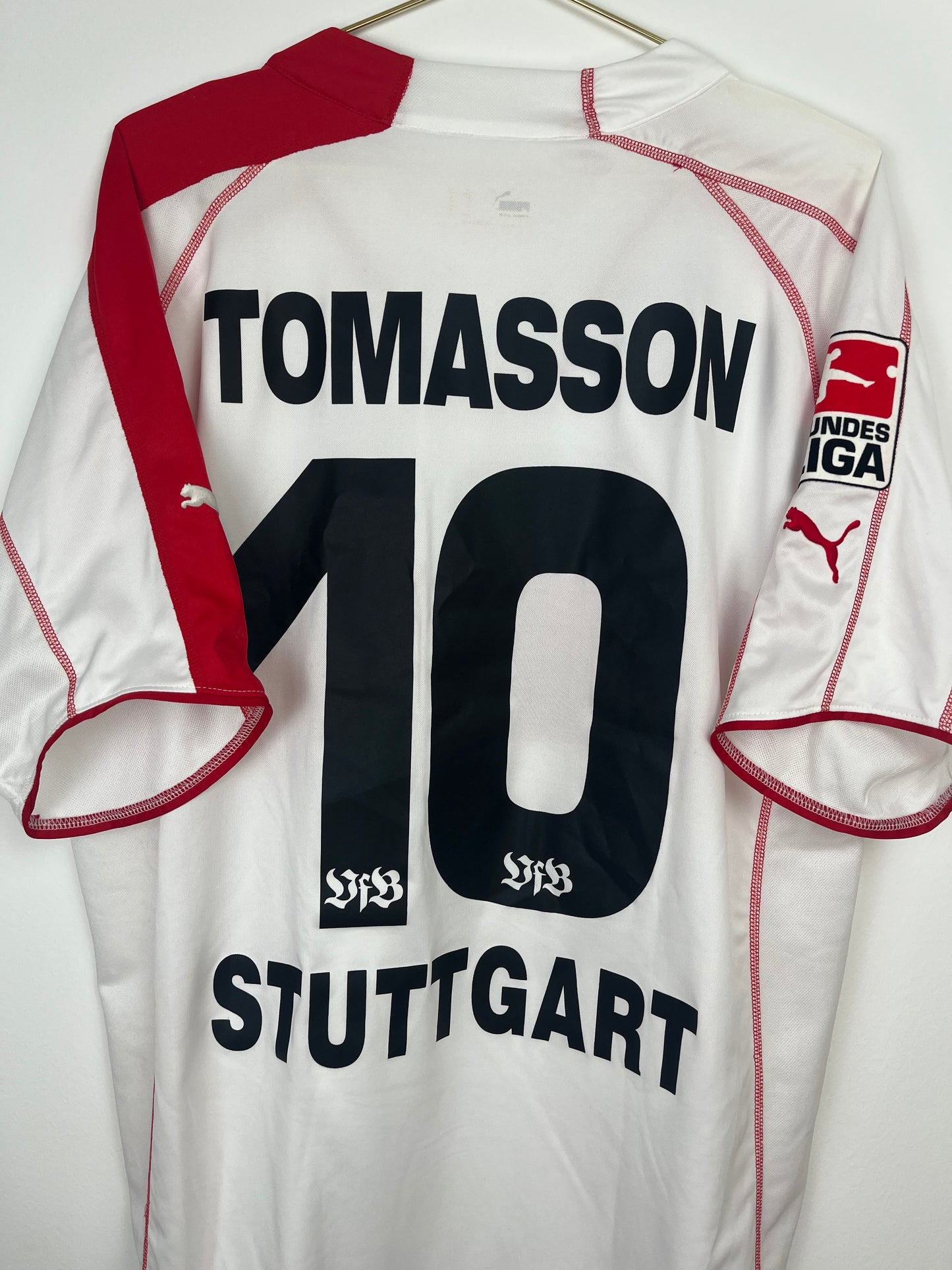 VfB Stuttgart 2005/06, Heimtrikot, #10 Tomasson, XL