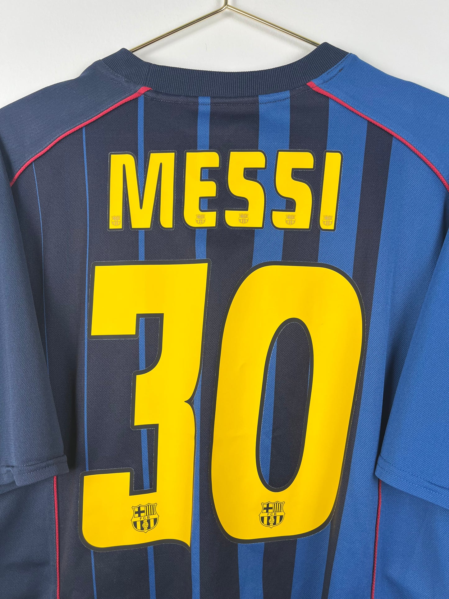 FC Barcelona 2004/05, Auswärtstrikot, #30 Lionel Messi, M