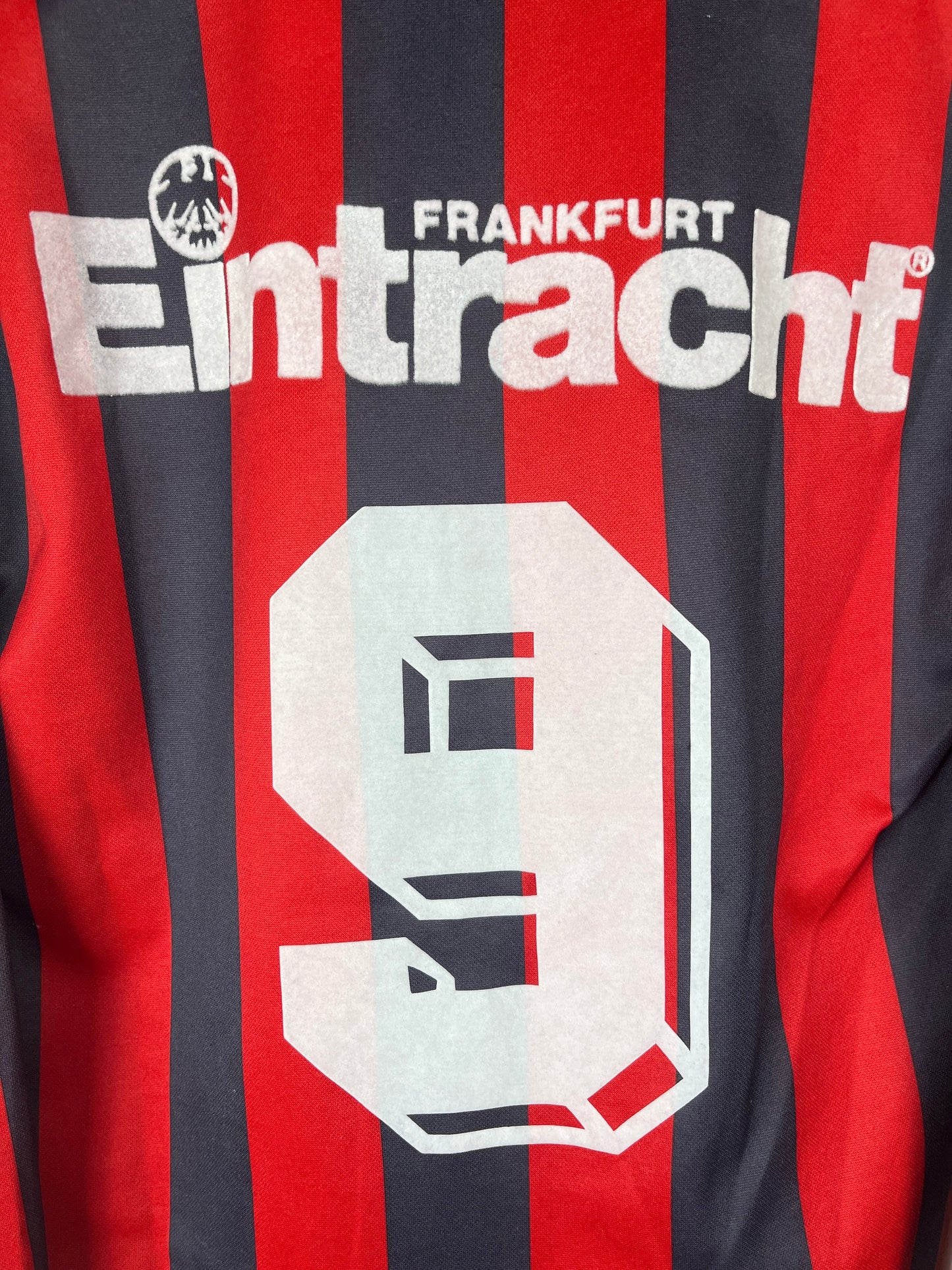 Eintracht Frankfurt 1991/92, Heimtrikot langarm, #9 Yeboah
