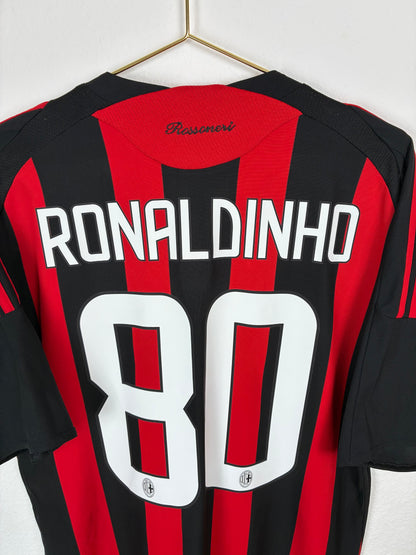 AC Mailand 2009/10, Heimtrikot, #80 Ronaldinho, L