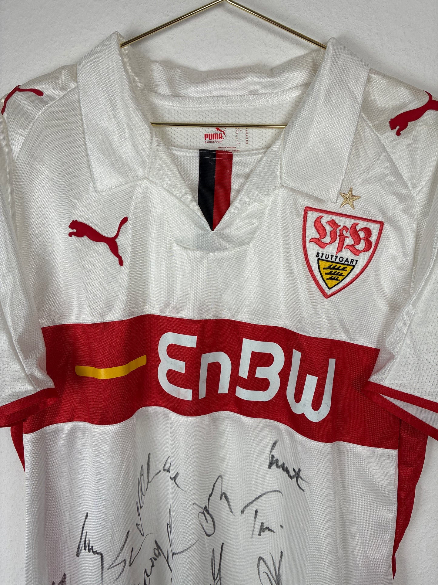 VfB Stuttgart 2008/09, Heimtrikot unterschrieben, M