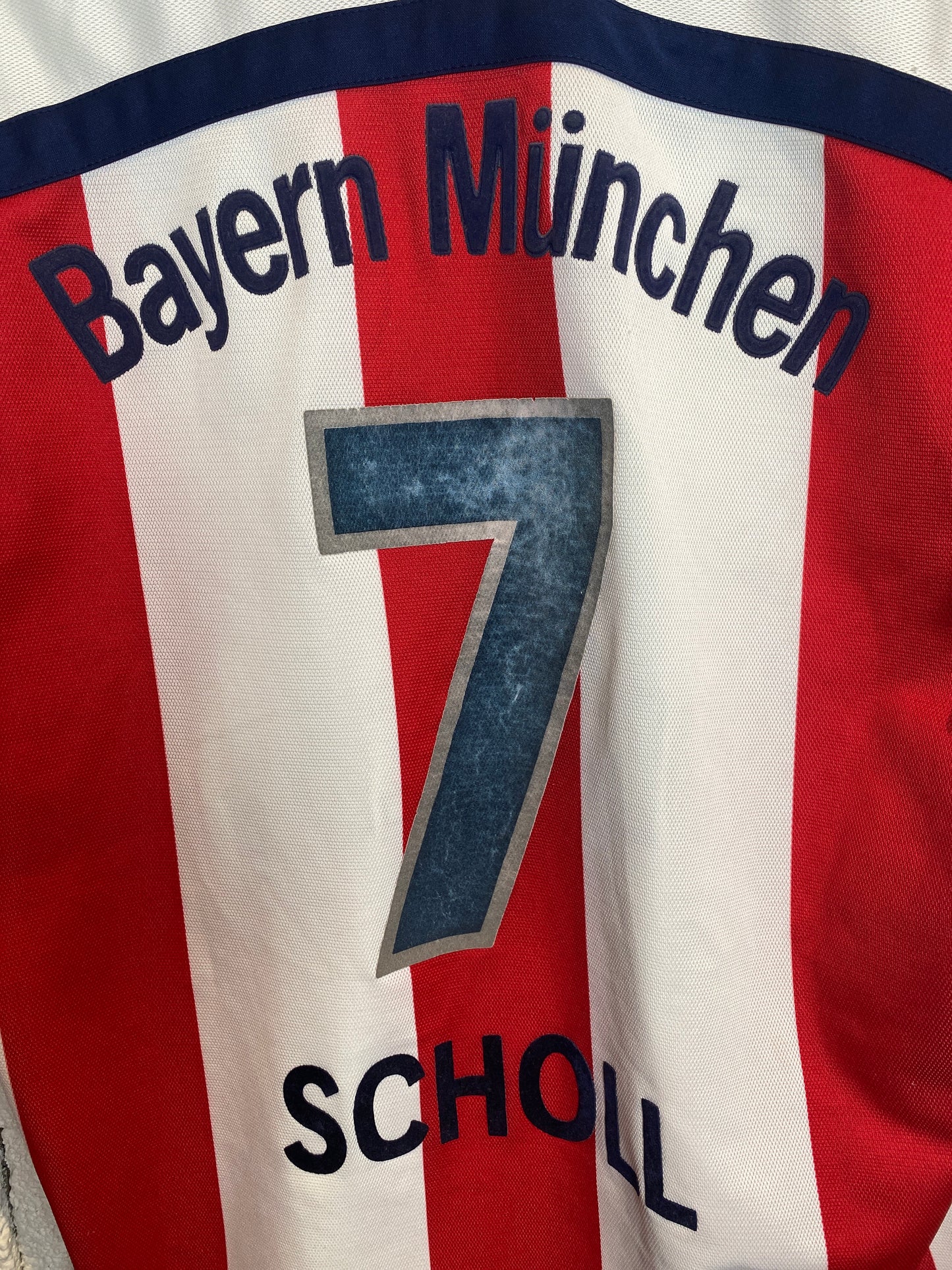 FC Bayern München 2000-02, Auswärtstrikot, #7 Scholl, M