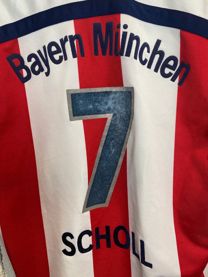 FC Bayern München 2000-02, Auswärtstrikot, #7 Scholl, M