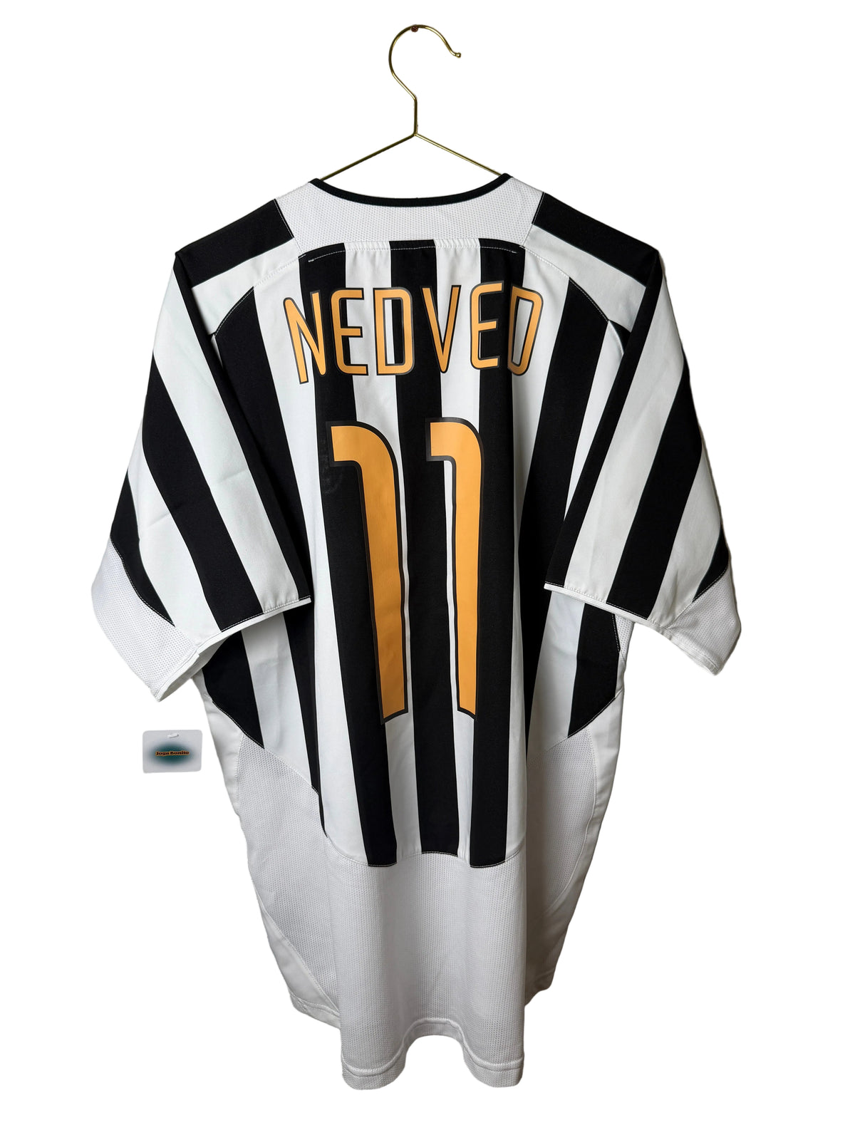 Juventus Turin 2003/04, Heimtrikot, #11 Nedved, L