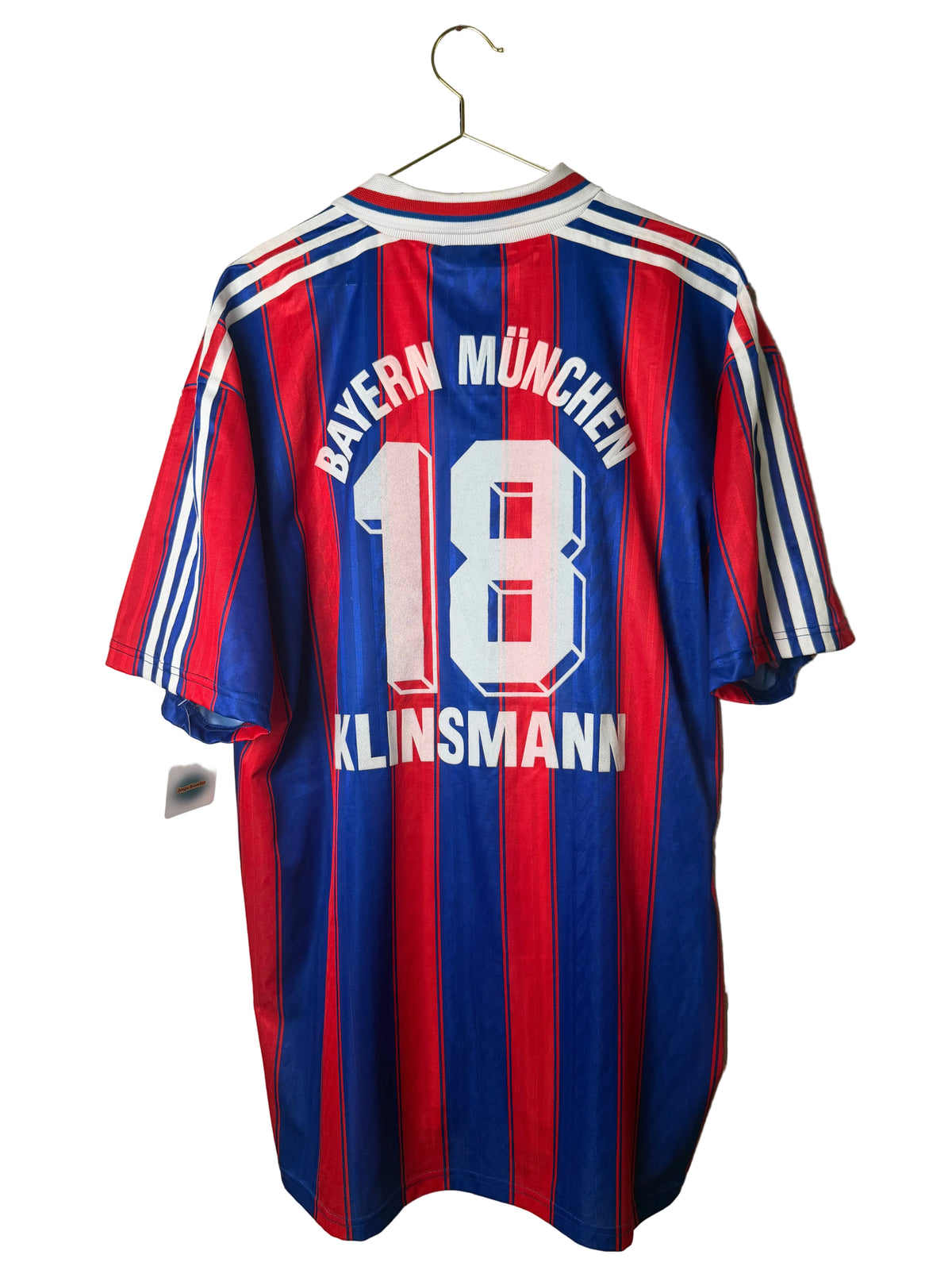 FC Bayern München 1995-97, Heimtrikot, #18 Klinsmann, XXL