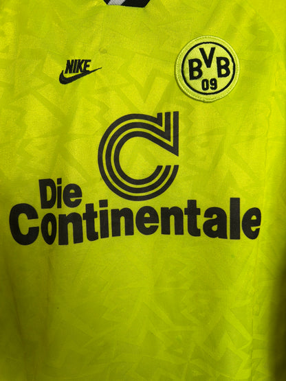 Borussia Dortmund 1995/96, Heimtrikot langarm, L (Kinder)