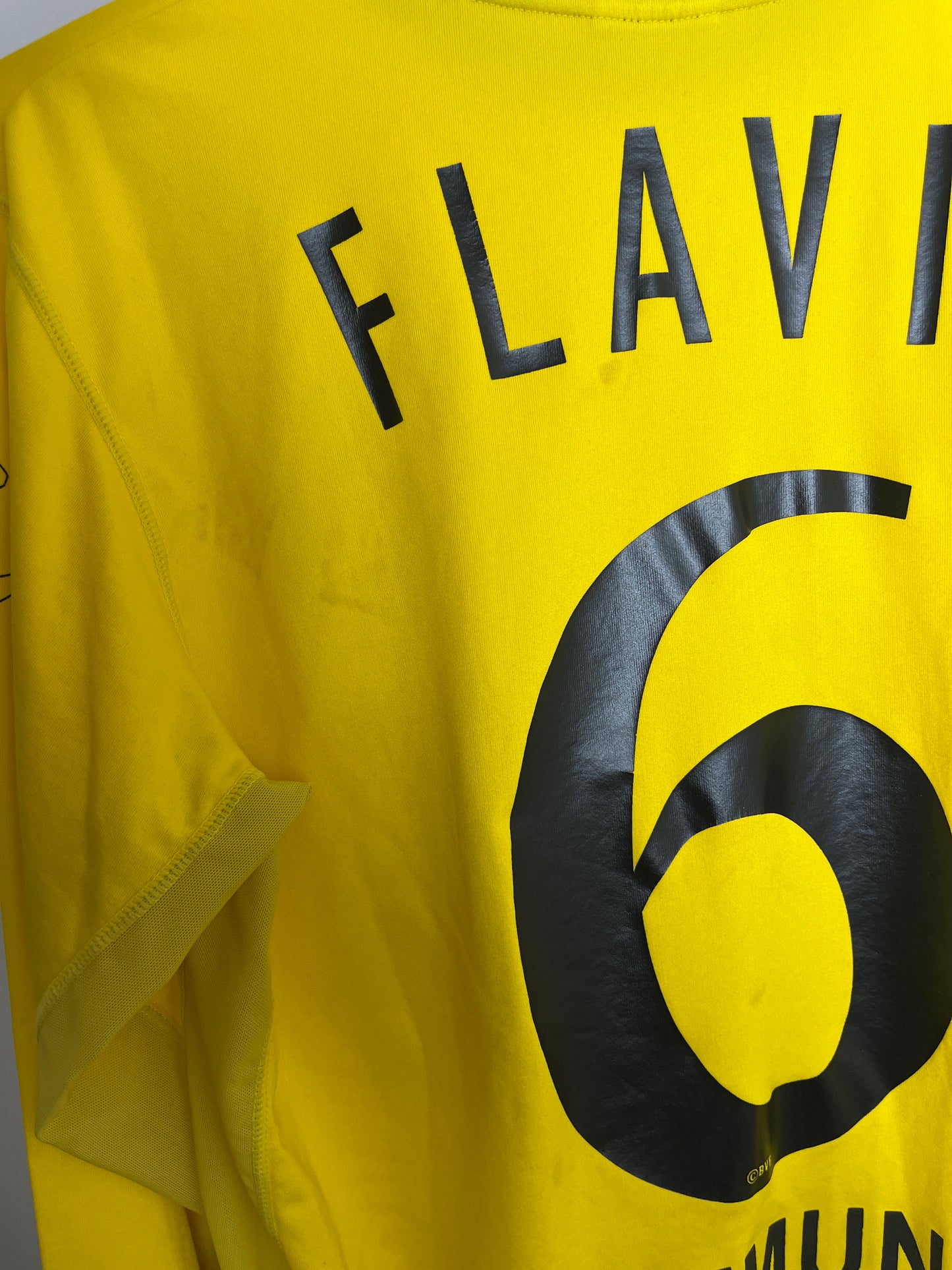 Borussia Dortmund 2003/04, Heimtrikot langarm, #6 Flavio, S