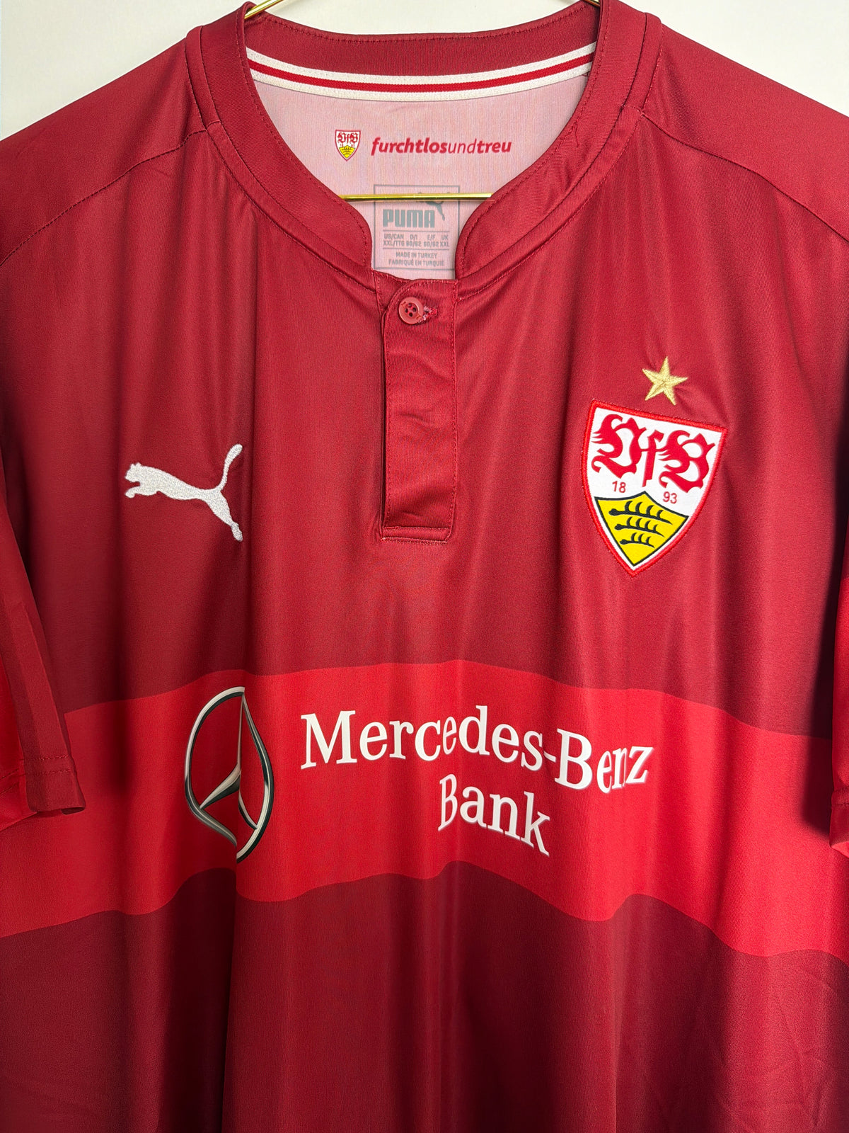 VfB Stuttgart 2016/2017, Auswärtstrikot, #93 Furchtlos und Treu, XXL