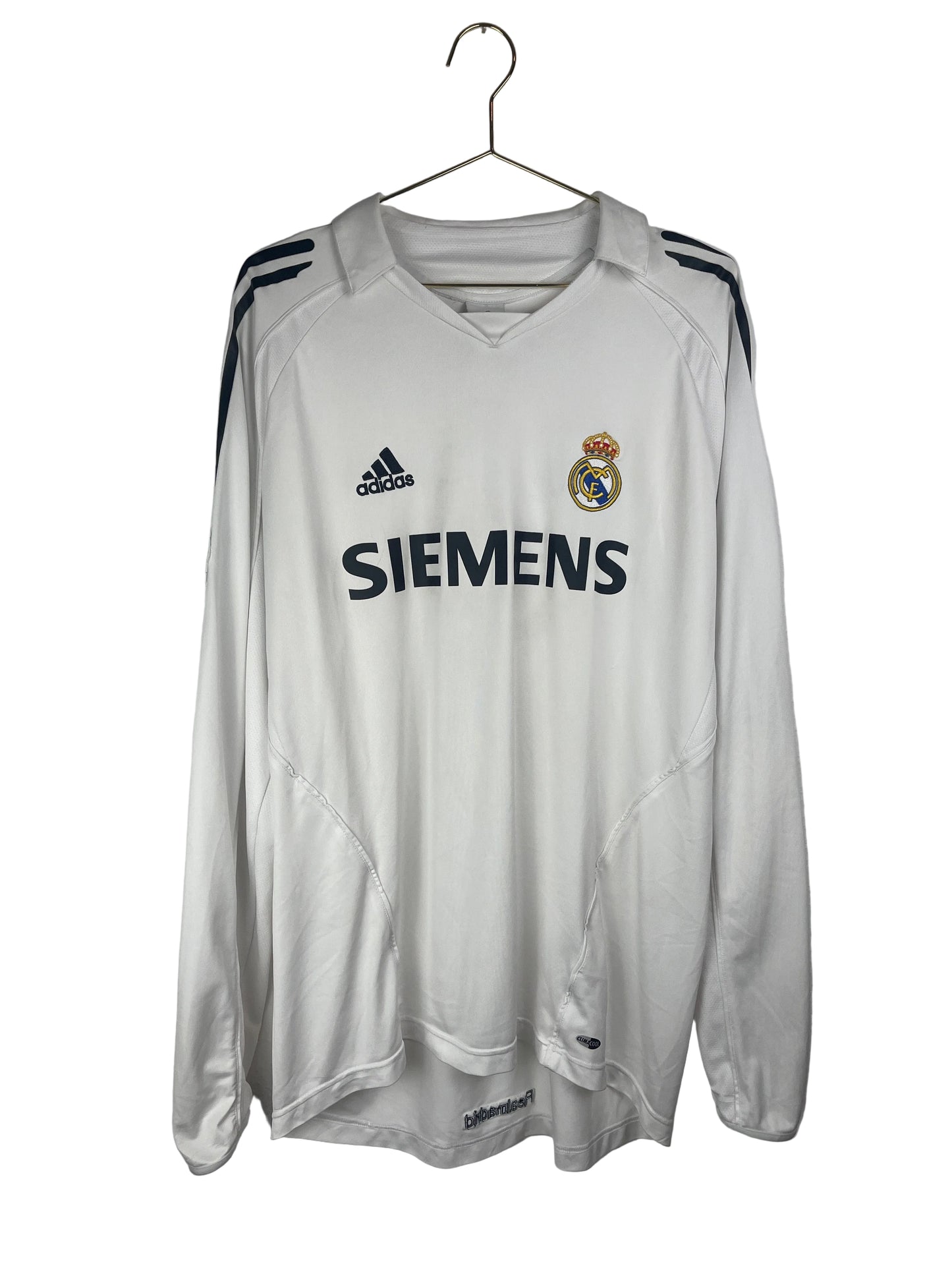 Real Madrid 2005/06, Heimtrikot Champions League langarm, #9 Ronaldo, L