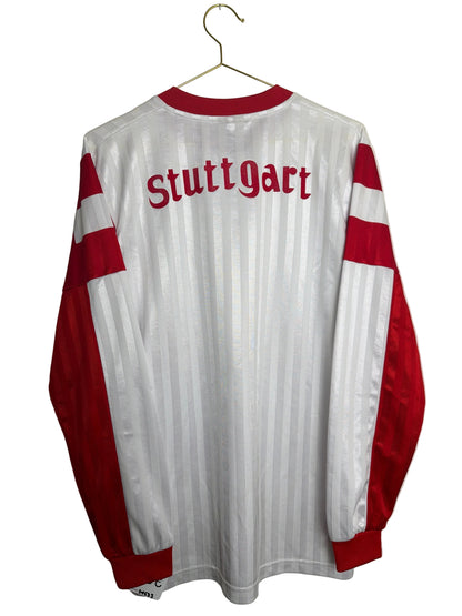 VfB Stuttgart 1990-92, Heimtrikot Retroauflage langarm, M