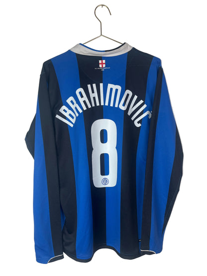 Inter Mailand 2006/07, Heimtrikot langarm, #8 Ibrahimovic, M