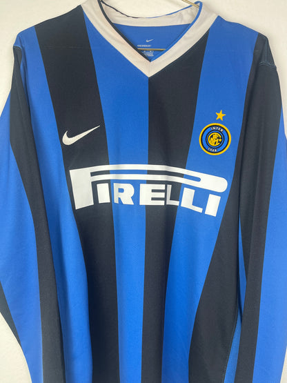 Inter Mailand 2006/07, Heimtrikot langarm, #8 Ibrahimovic, M
