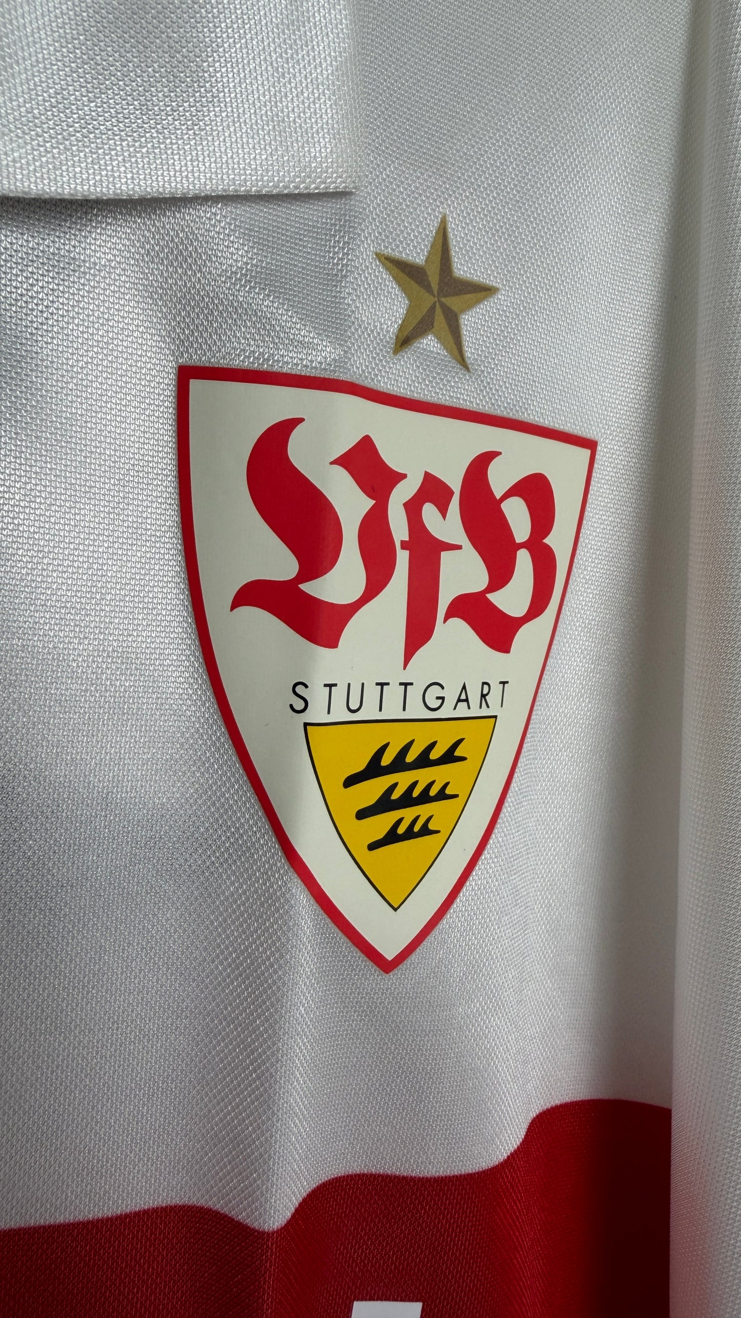 VfB Stuttgart 2008/09, Heimtrikot Spielerversion langarm, XL bnib