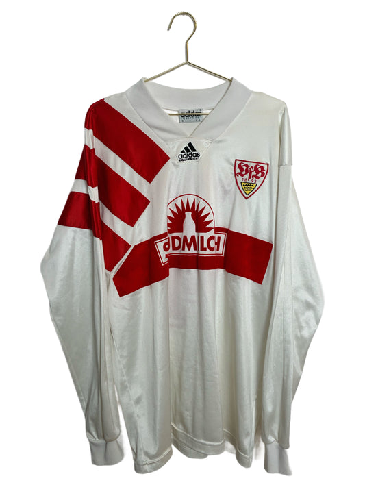 VfB Stuttgart 1992-96, Heimtrikot langarm, #4, Spielerversion, L