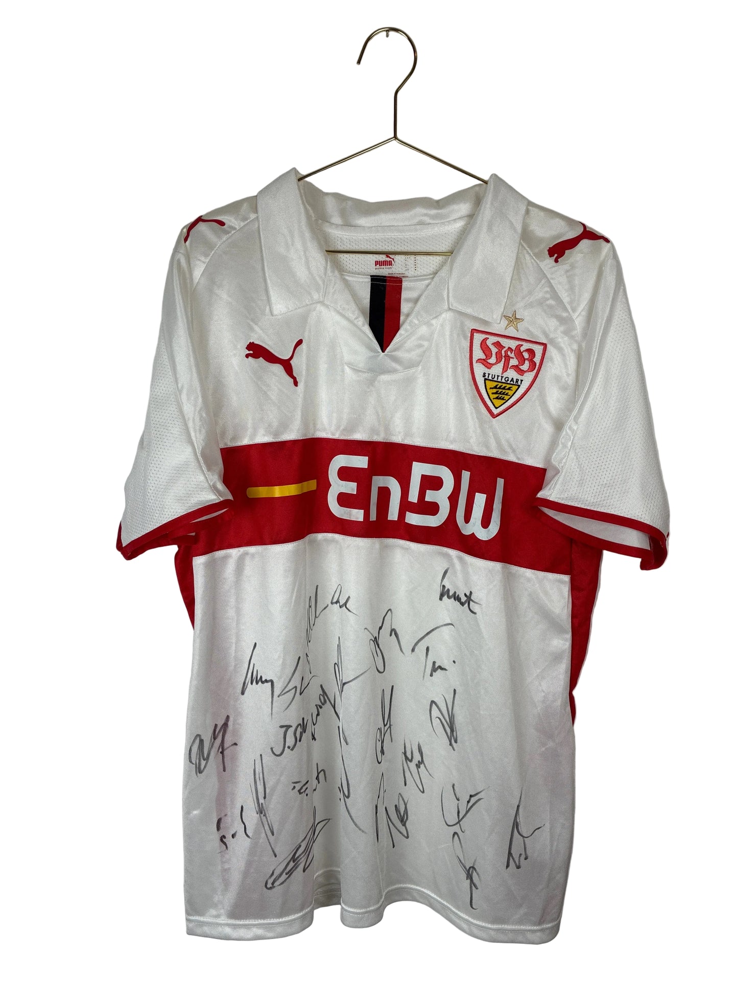 VfB Stuttgart 2008/09, Heimtrikot unterschrieben, M