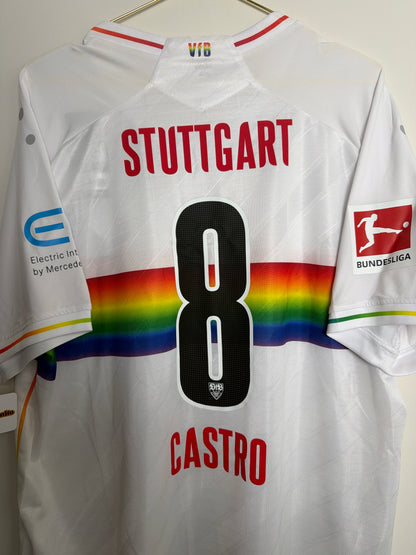 VfB Stuttgart 2020/21, Ausweichtrikot, #8 Castro, XXL