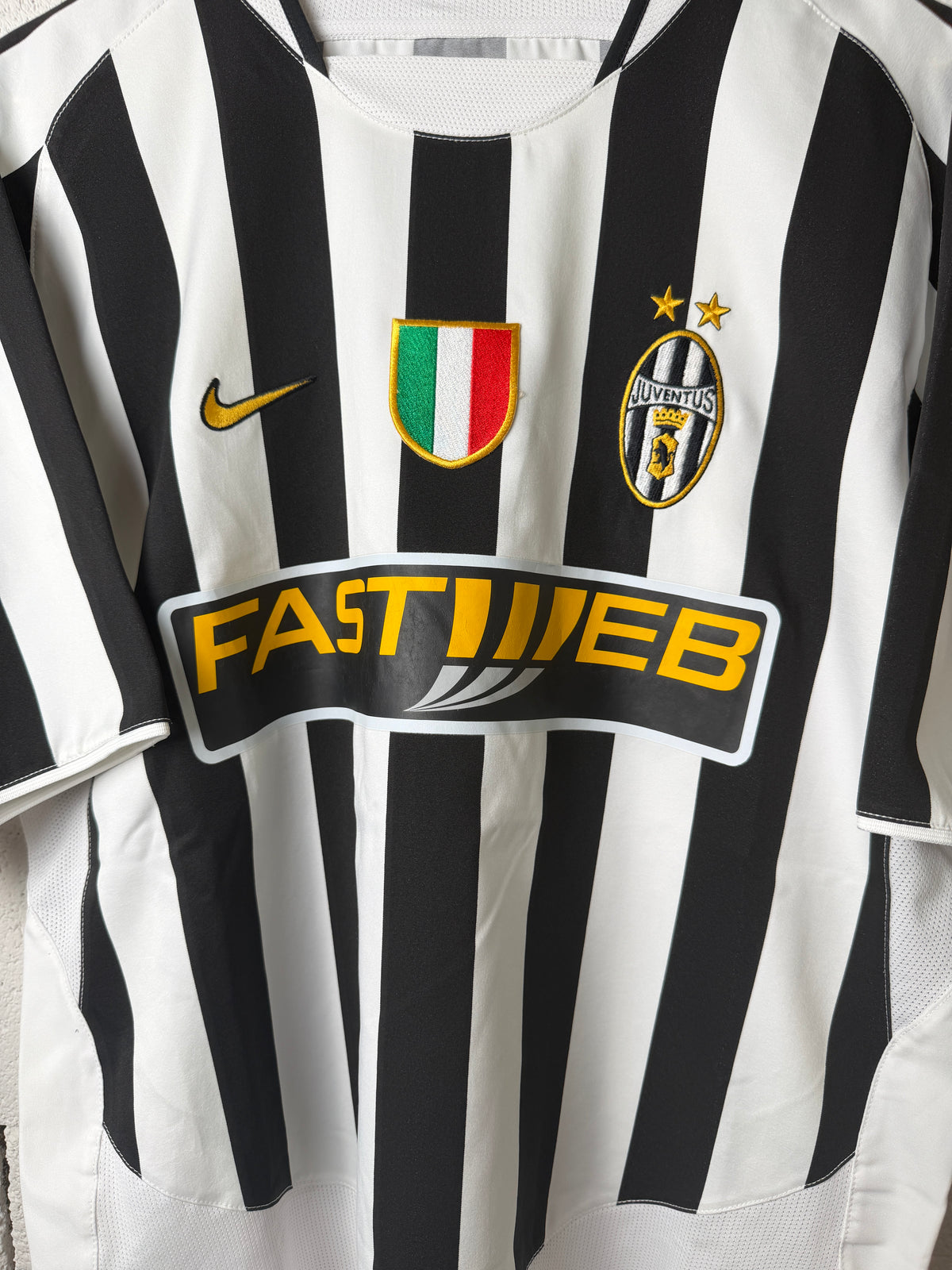 Juventus Turin 2003/04, Heimtrikot, #11 Nedved, L