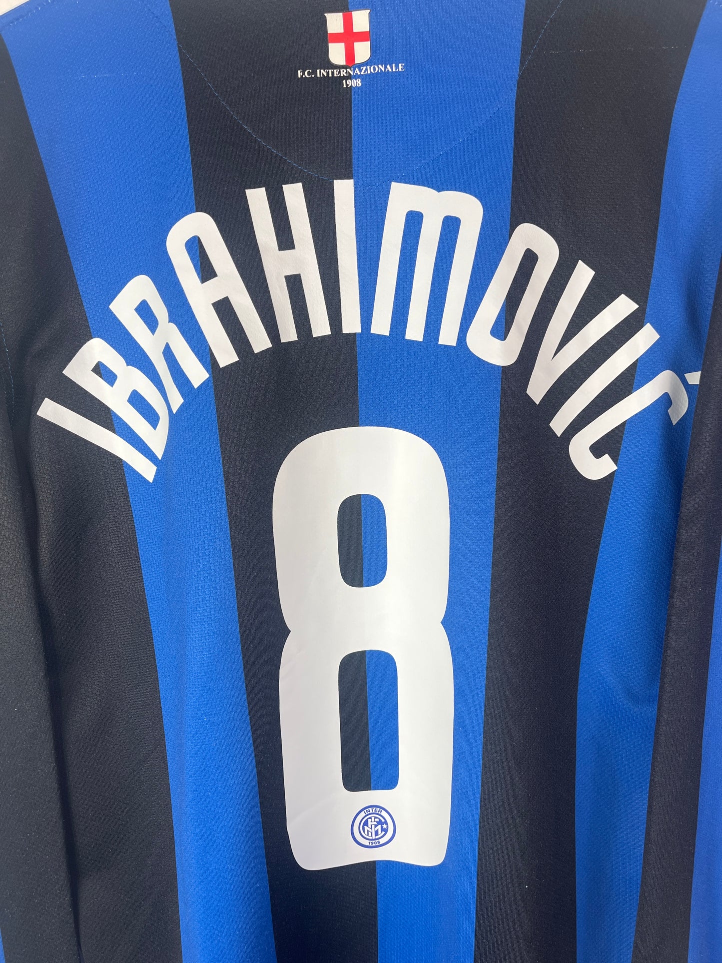 Inter Mailand 2006/07, Heimtrikot langarm, #8 Ibrahimovic, M