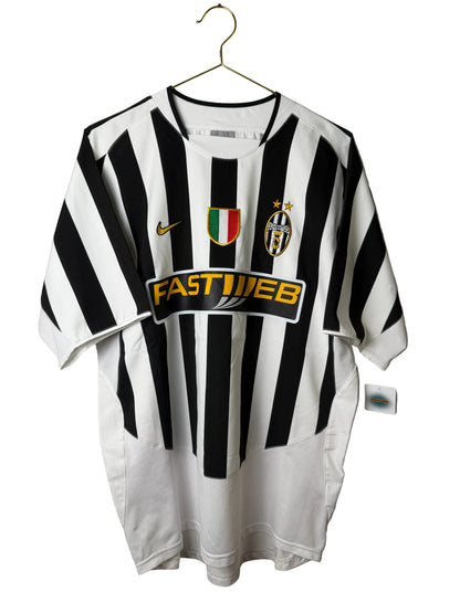 Juventus Turin 2003/04, Heimtrikot, #11 Nedved, L
