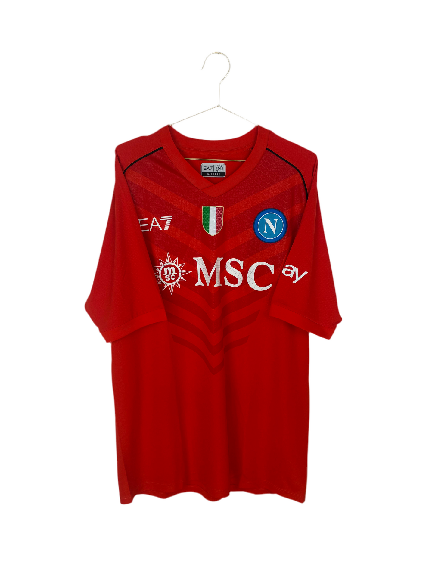 SSC Napoli 2023/24, Torwarttrikot Spielerversion, 3XL (L Fit)