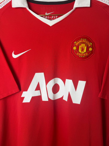Manchester United 2010/11, Heimtrikot, #10 Rooney, L