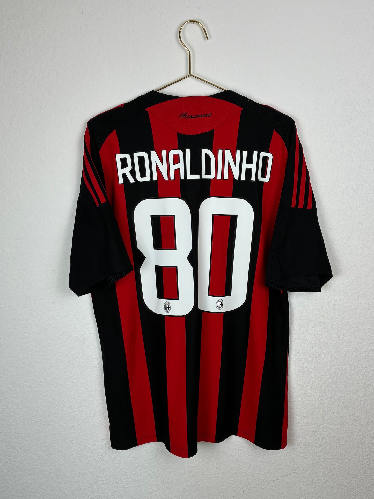 AC Mailand 2009/10, Heimtrikot, #80 Ronaldinho, L