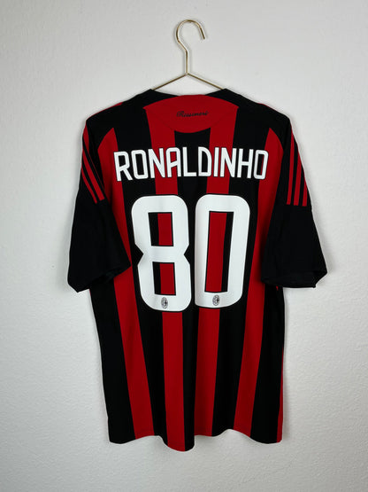 AC Mailand 2009/10, Heimtrikot, #80 Ronaldinho, L
