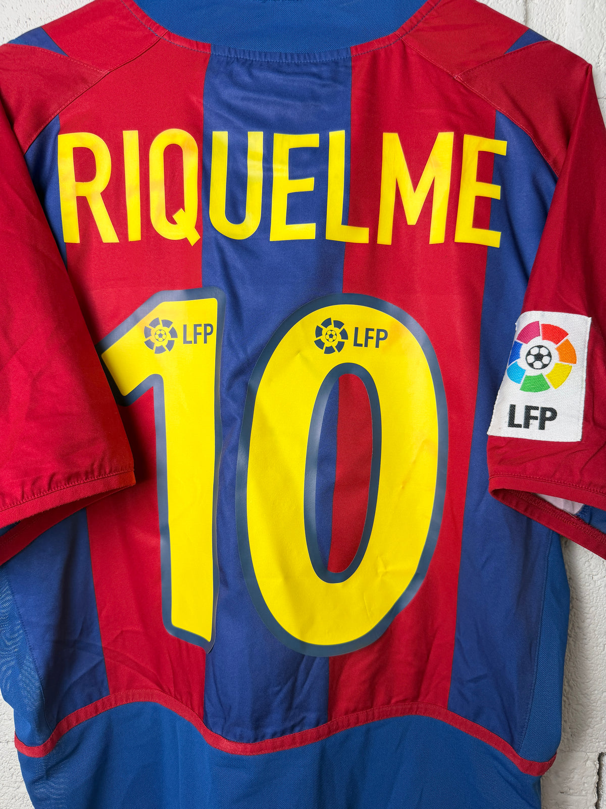 FC Barcelona 2002/03, Heimtrikot, #10 Riquelme, M