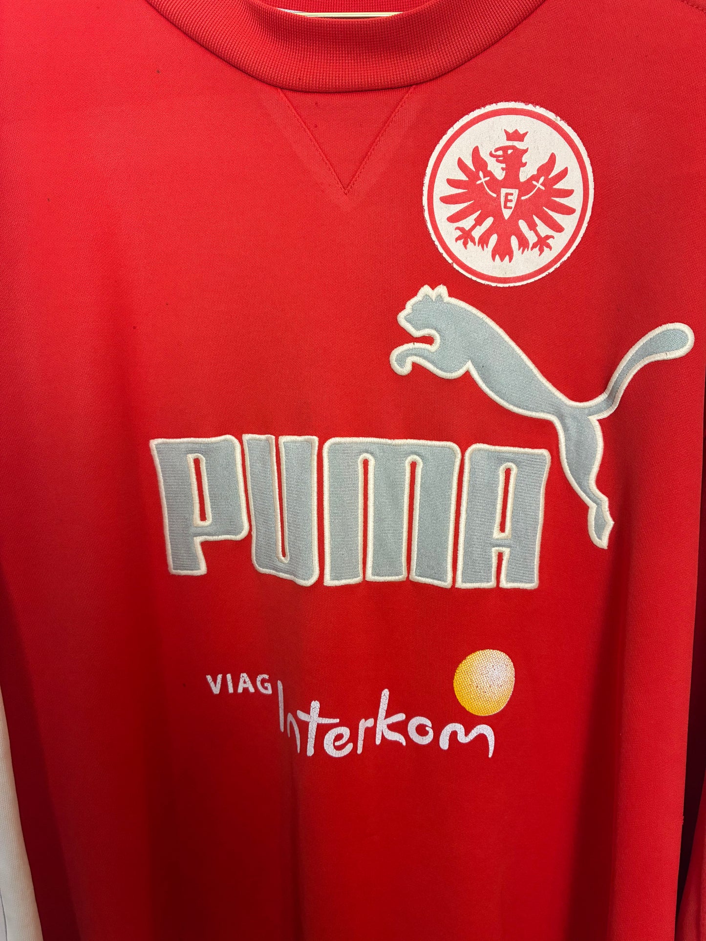 Eintracht Frankfurt 1990er, Pullover Spielerversion, XXL