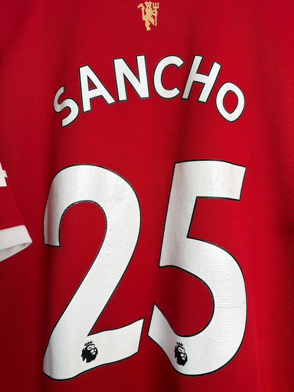 Manchester United 2021/22, Heimtrikot, #25 Sancho, XL