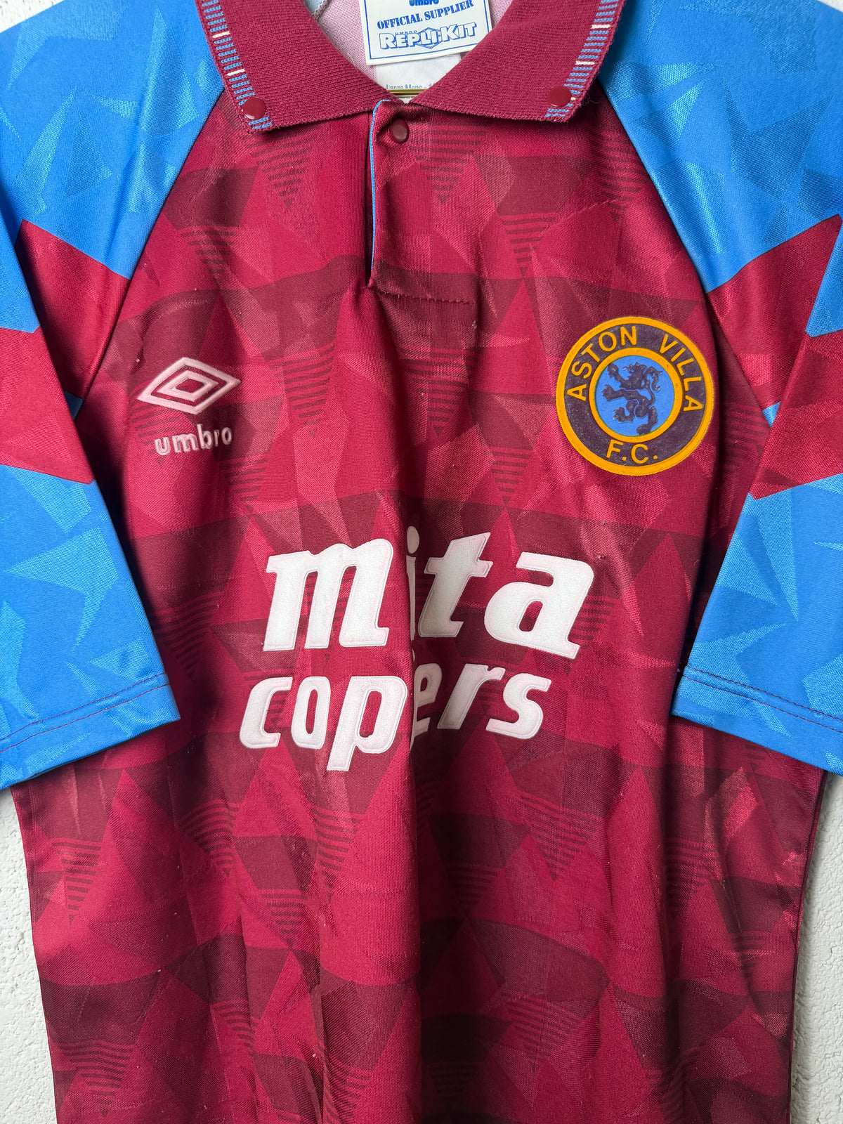 Aston Villa 1992/93, Heimtrikot, L