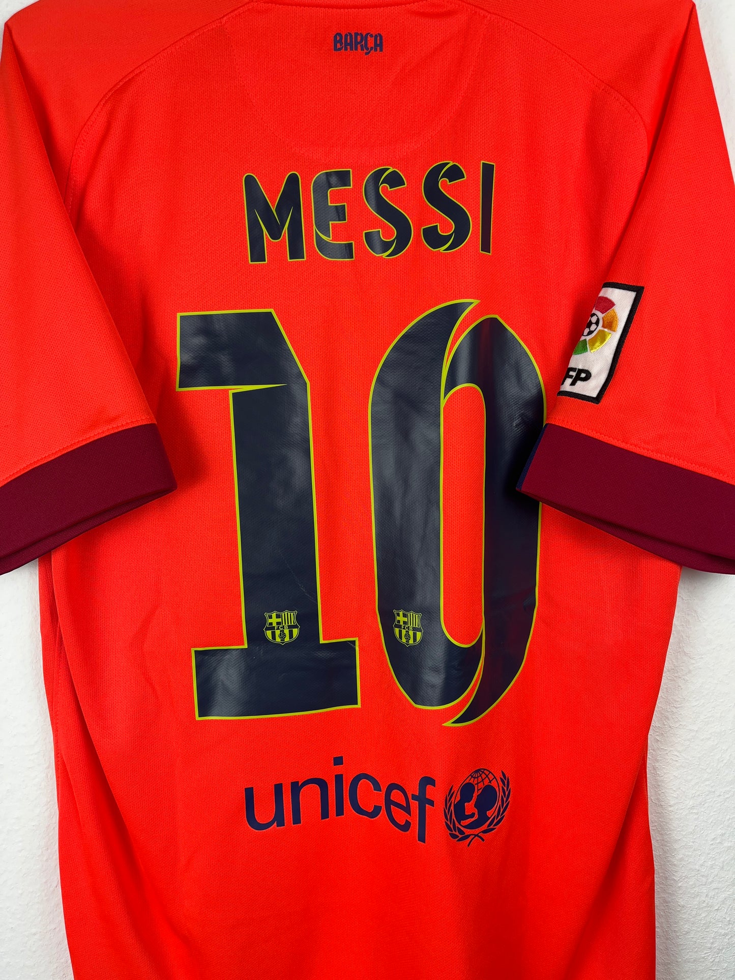 FC Barcelona 2014/15, Heimtrikot, #10 Messi, M