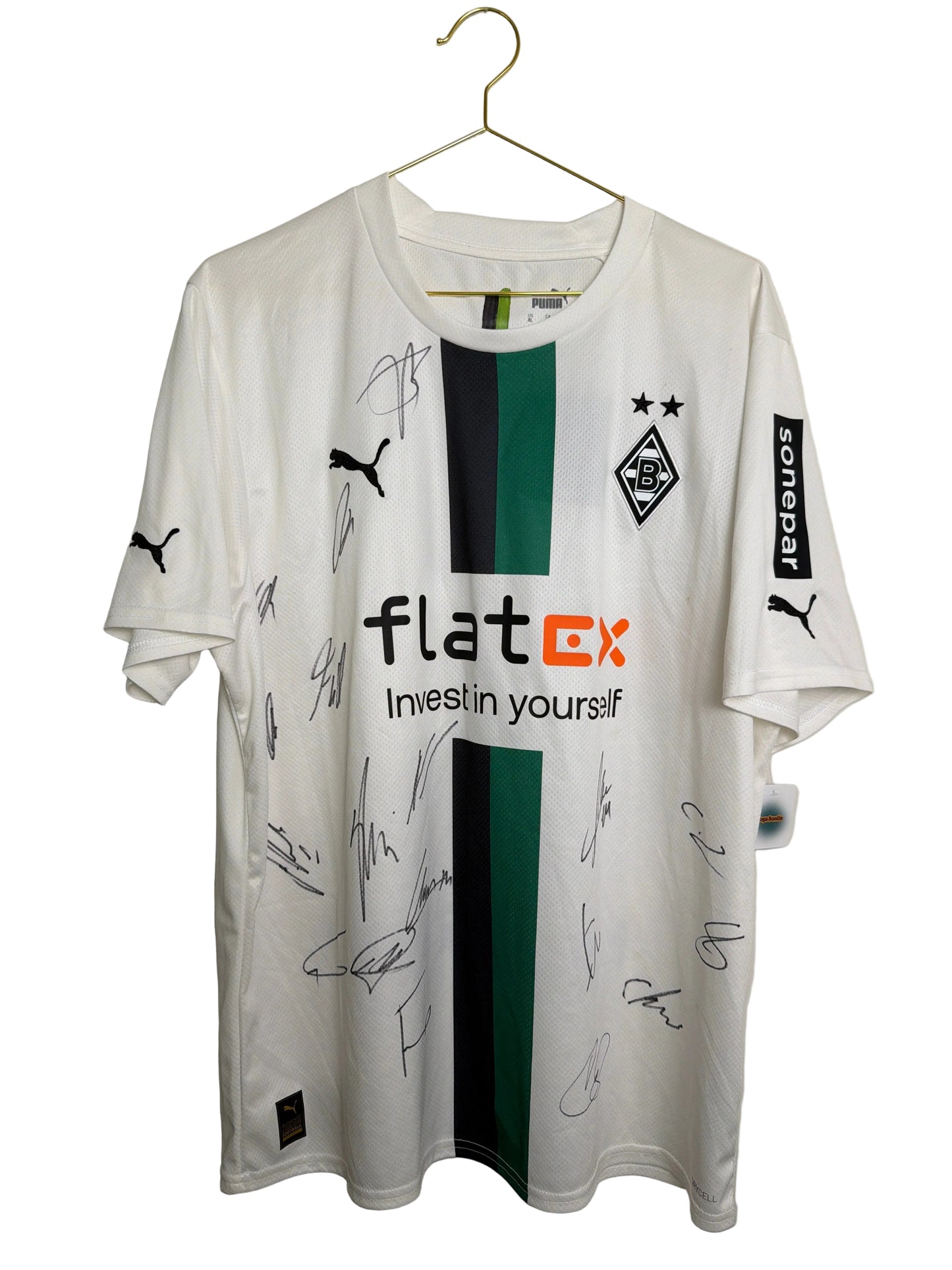 VfL Borussia Mönchengladbach 2022/23, Heimtrikot unterschrieben, XL